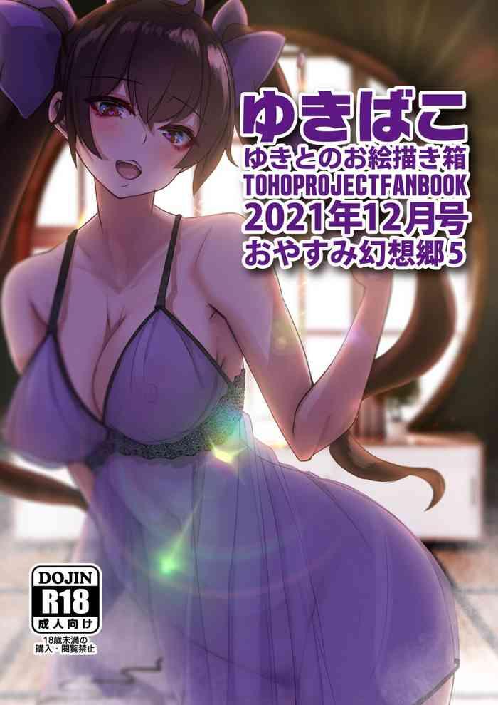 dream rider yukito yukibako yukito no oekakibako 2021 12 oyasumi gensoukyou 5 touhou project digital cover